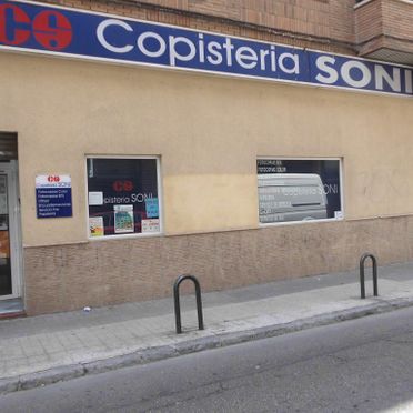 Copistería Soni fachada 2